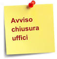 2026 - Chiusura ferie estive